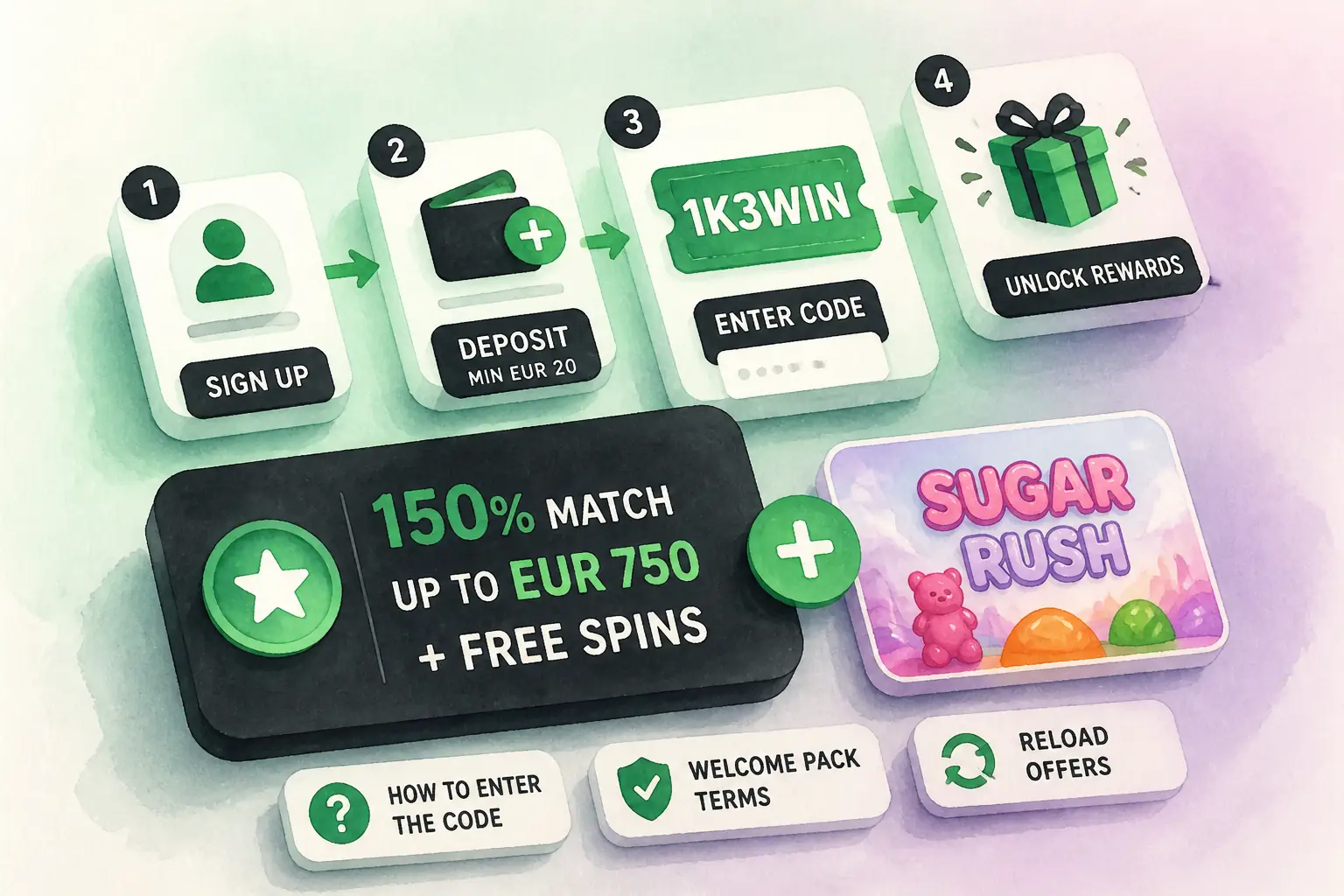 BeonBet Promo Code visual guide for BeonBet Casino