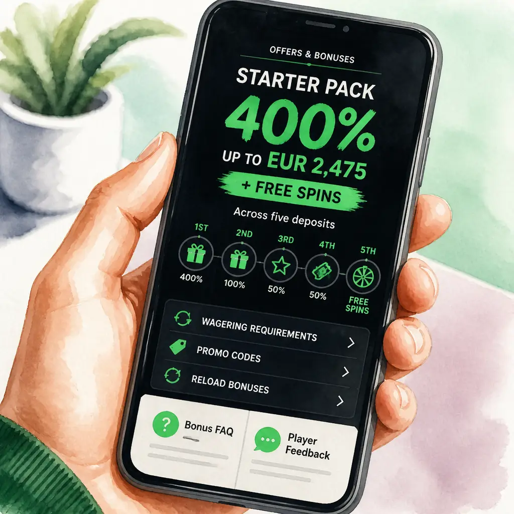 BeonBet Casino Bonus visual guide for BeonBet Casino